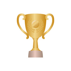 Golf game sport icon vector illustration graphic design