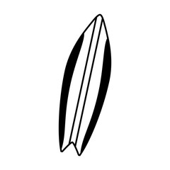 surf board isolated icon vector illustration design