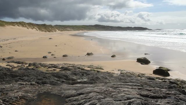 Beach At Hogh Bay Isle Of Coll Scotland
