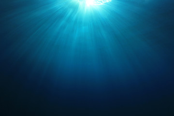 Underwater blue background