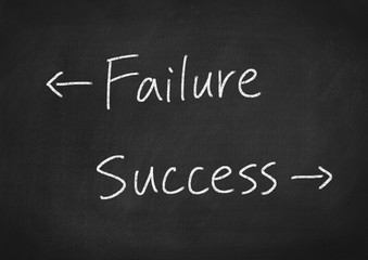 Obraz premium success or failure