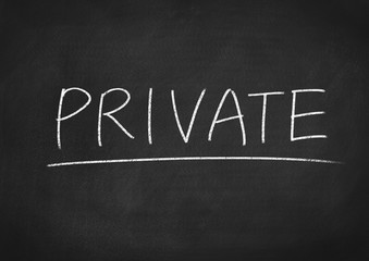 Obraz premium private