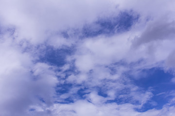 Beauty blue sky with cloud, nature background