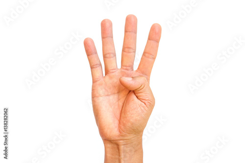 man-hand-show-four-fingers-stock-photo-and-royalty-free-images-on