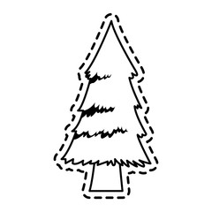 pine tree icon image vector illustration design