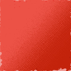 Halftone background with dirty grungy gradient of dots
