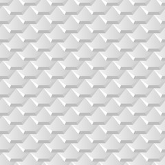 White background with seamless pattern of hexagonal tiles overlayed as fish scales