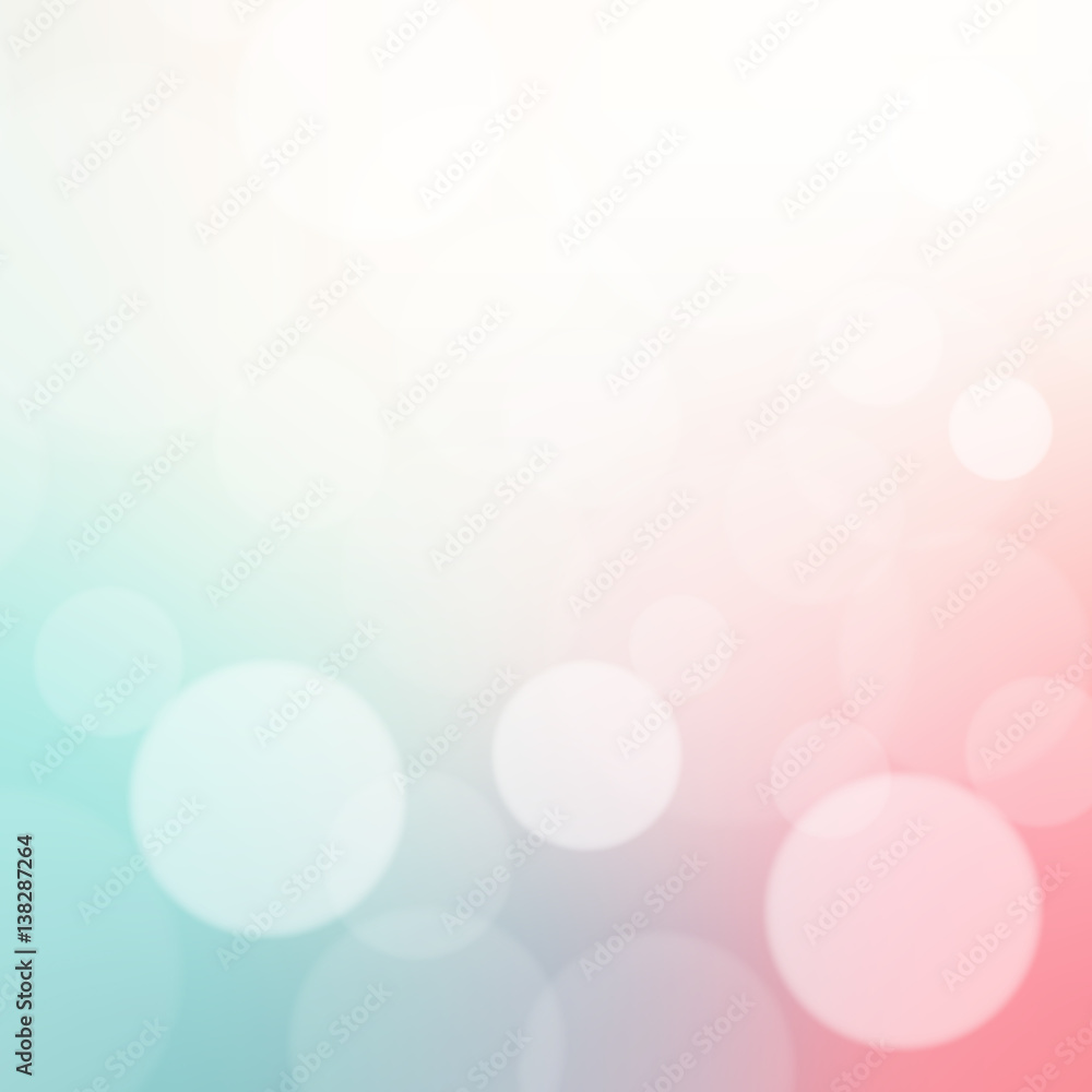 Poster lights on abstract colorful background - vector