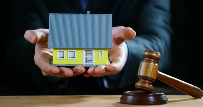 auction scene of lawyers or notaries with gavel judge for the insurance compensation or criminal cases. concept of law and lawyer, judiciary and legislature applied to the democratic law.