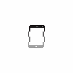 smart phone broken logo, music smart phone