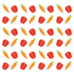Fresh and healthy vegetable icon vector illustration graphic design