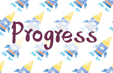 Progress Advance Better Development Growth Concept