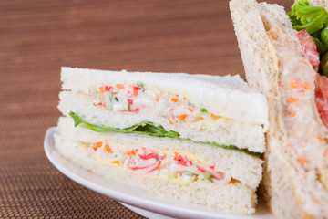 crab salad sandwich