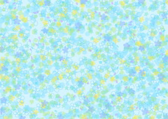 Retro flower pattern