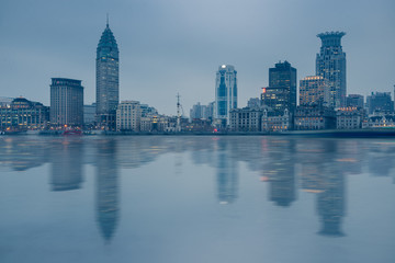 Obraz premium urban skyline and modern buildings,cityscape of China.