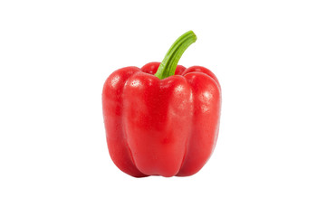 bell pepper isolated on white background
