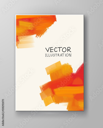 "Vector banner shapes isolated on white" Stock image and royalty-free