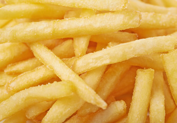 French fries close-up