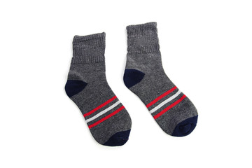 socks isolated on white background