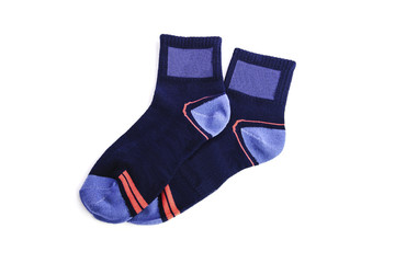 socks isolated on white background