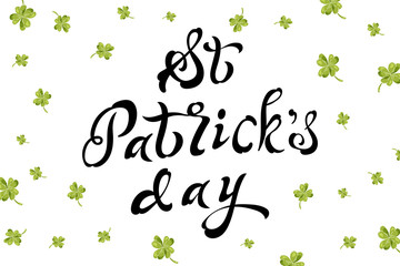 Vector set of banners for St. Patrick's Day. Illustration with hand drawn sketch.