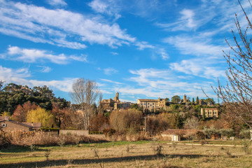 Village de Puyméras dans le Vaucluse