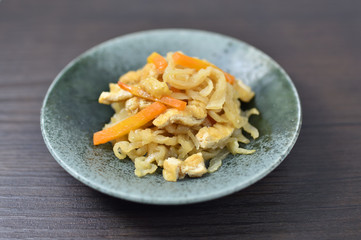 切干し大根の煮物