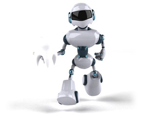 Naklejka premium Robot