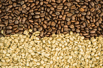 roasted coffee beans, can be used as a background