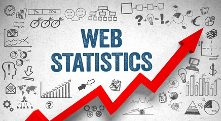Web Statistcs  / Wall / Symbols / Arrow