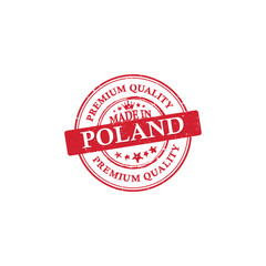 Made in Poland, Premium Quality - business grunge stamp ribbon Print colors used.