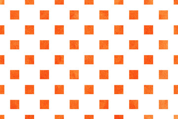 Watercolor square pattern.