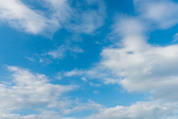 blue sky with cloud