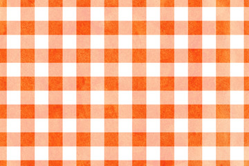 Watercolor checked pattern.