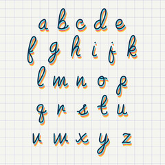 Vector Alphabet 