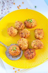 Gebratene Kohl- Koftas