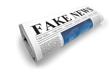 fake news / Newspaper - obrazy, fototapety, plakaty