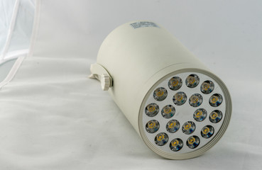 Led bulb isolated on white background