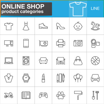 Category Icon Stock Illustrations – 7,999 Category Icon Stock