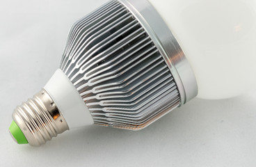Led bulb isolated on white background