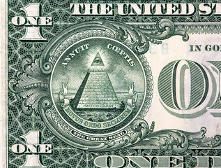 Macro shot of dollar!!!!