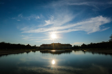 Obraz premium Baroque palace and gardens in Germany