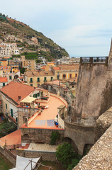 Fototapeta na wymiar Amalfi backyard lifestyle, Italy