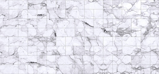 White tiles marble textures background.  detailed structure of marble in natural patterned for background and design.