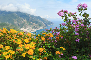 Amalfie coast view, Ravello, Italy
