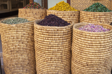 Fototapeta na wymiar spices at African market