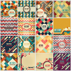 Old retro Vintage style background Design Template