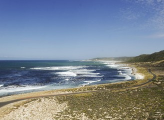blue Atlantic coast, the Cape of Good Hope, South Africa, Cape Town