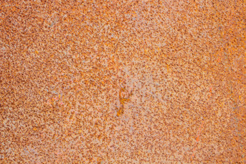 The rust on metal bad condition surface