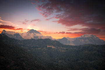 Fototapeta na wymiar Mount Annapurna